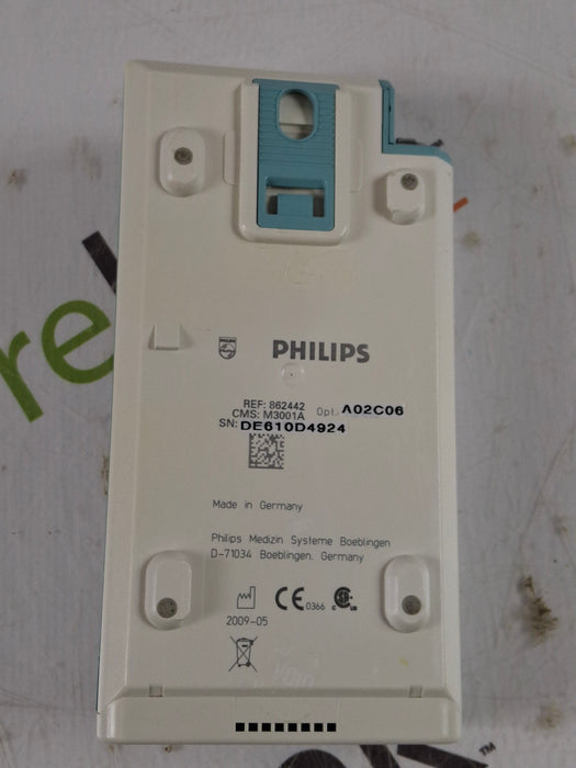 Philips M3001A-A02C06 OxiMax SpO2, NIBP, ECG, Temp, IBP MMS Module