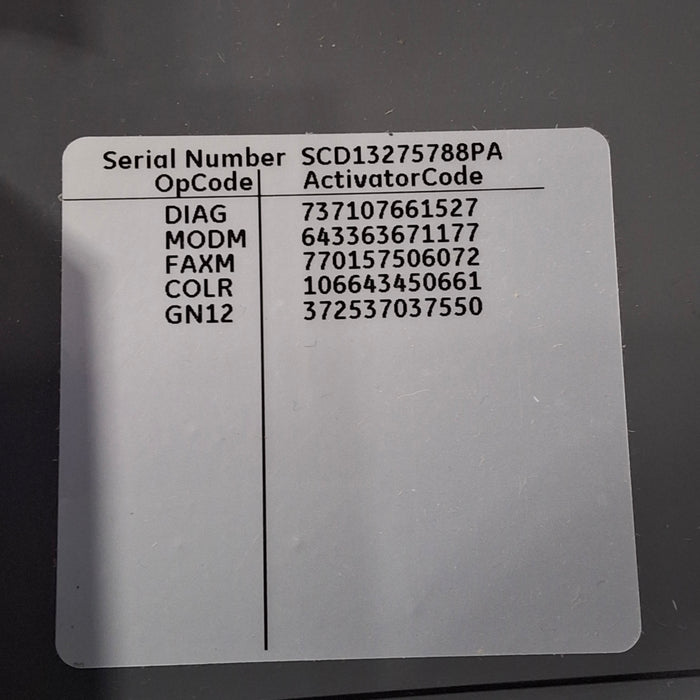 GE Healthcare MAC 5500 ECG without CAM Module