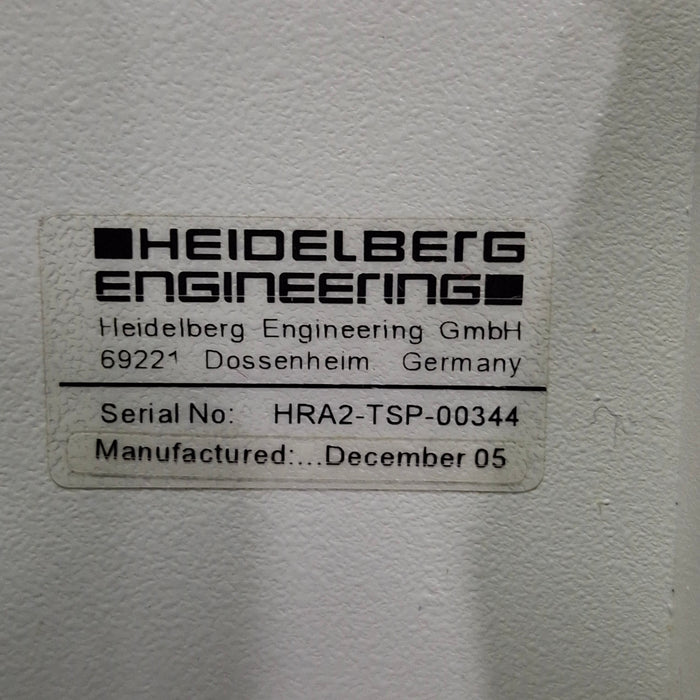 Heidelberg Engeneering HRA2 Retinal Angiograph