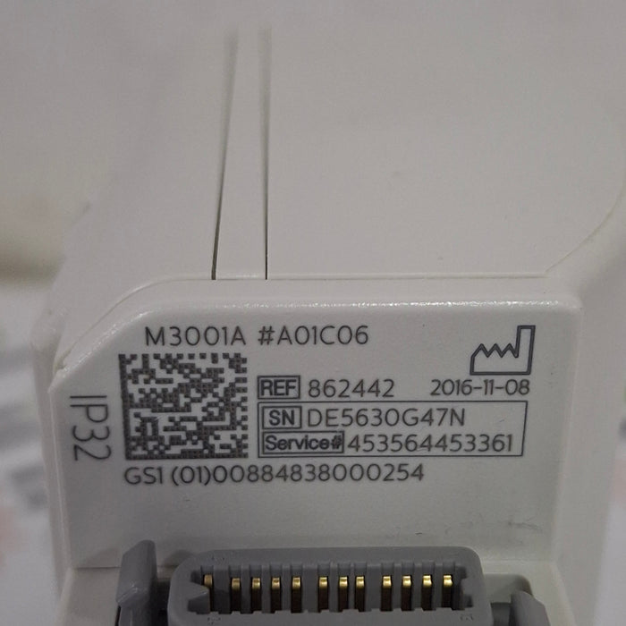 Philips M3001A-A01C06 Fast SpO2, NIBP, ECG, Temp, IBP MMS Module