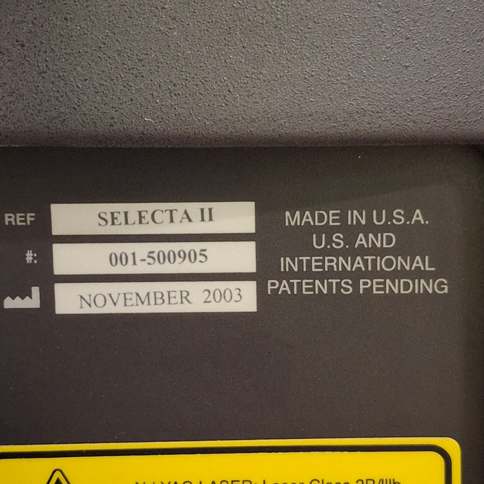 Lumenis Selecta II Ophthalmic Laser