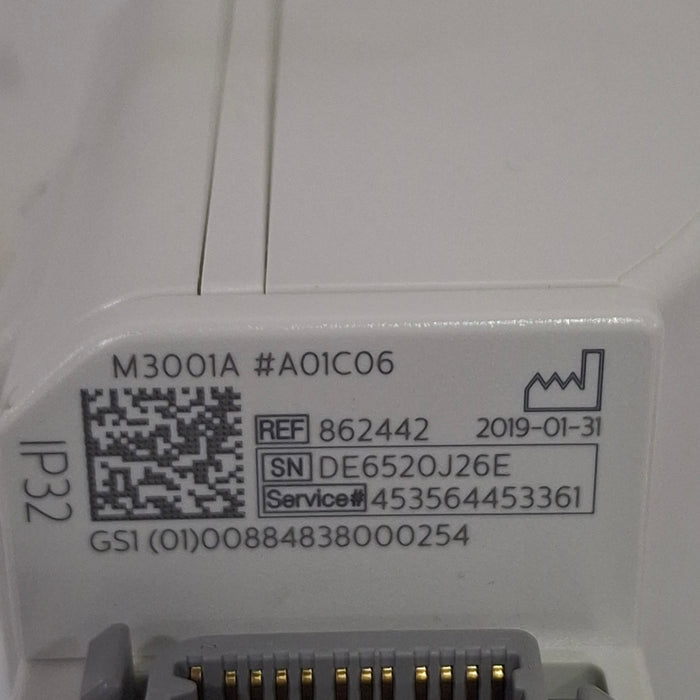 Philips M3001A-A01C06 Fast SpO2, NIBP, ECG, Temp, IBP MMS Module