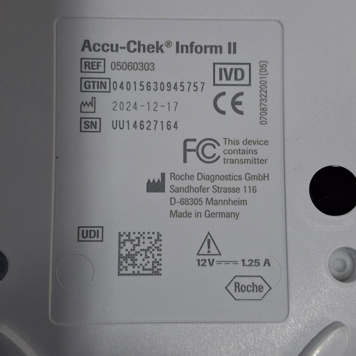 Roche Diagnostics Accu-Check Inform II Blood Glucose Meter