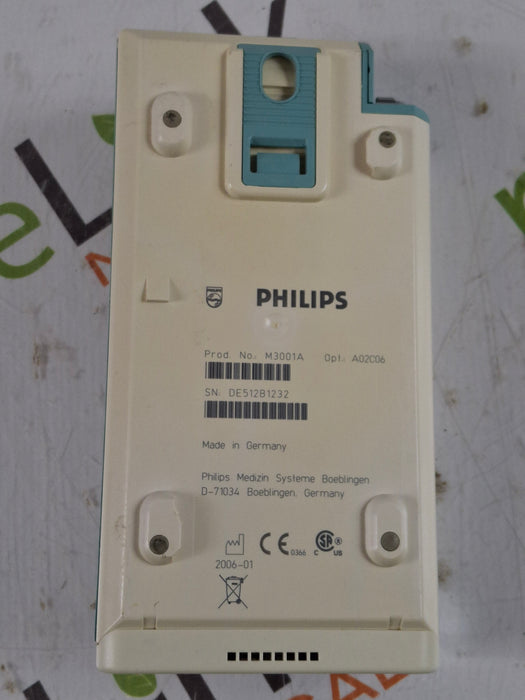Philips M3001A-A02C06 OxiMax SpO2, NIBP, ECG, Temp, IBP MMS Module