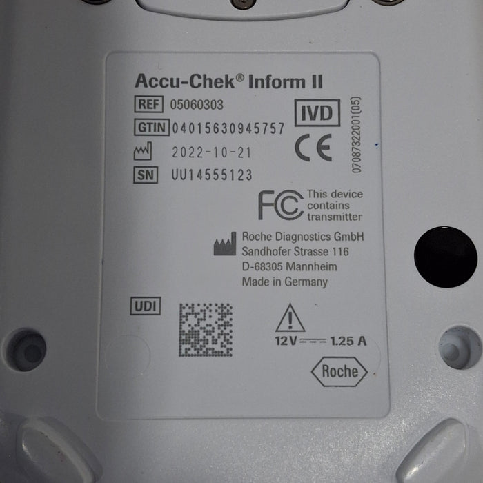Roche Diagnostics Accu-Check Inform II Blood Glucose Meter