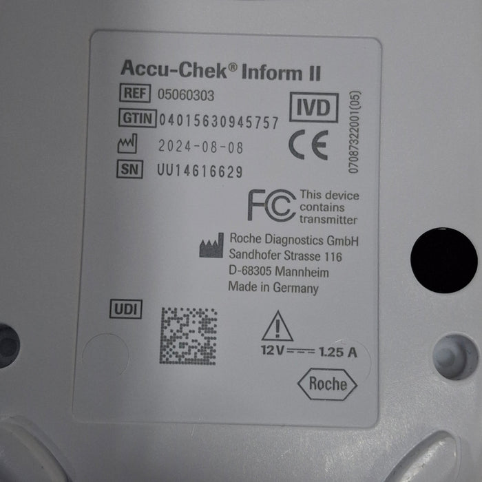 Roche Diagnostics Accu-Check Inform II Blood Glucose Meter