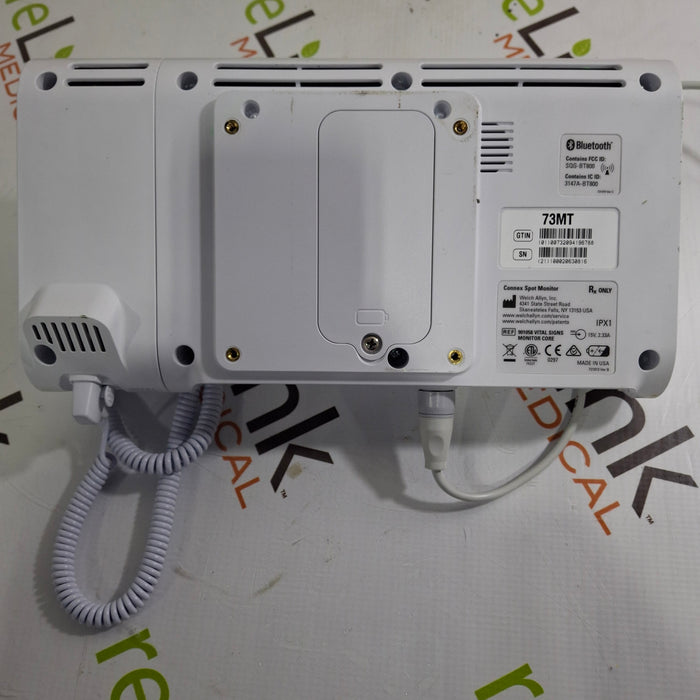Welch Allyn Connex 73MT Spot Bluetooth - Masimo SpO2, SureTemp Monitor