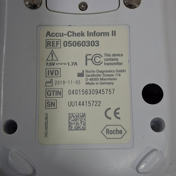 Roche Diagnostics Accu-Check Inform II Blood Glucose Meter