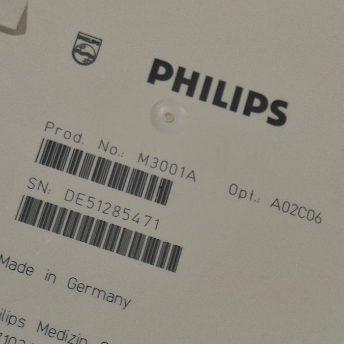 Philips M3001A-A02C06 OxiMax SpO2, NIBP, ECG, Temp, IBP MMS Module