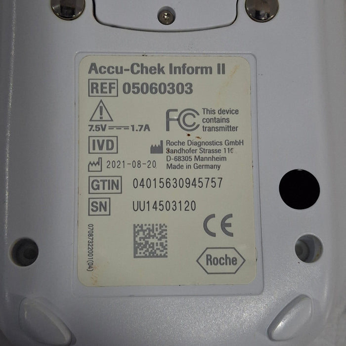 Roche Diagnostics Accu-Check Inform II Blood Glucose Meter