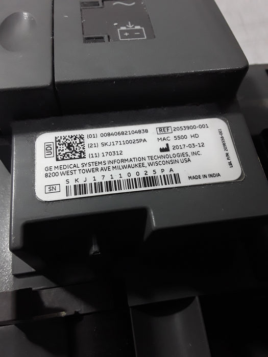 GE Healthcare MAC 5500 HD ECG without CAM Module