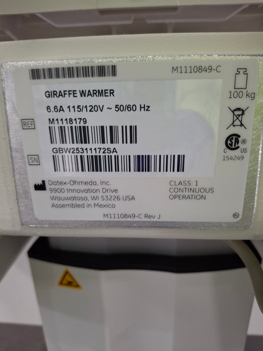 GE Healthcare Panda IRES Infant Warmer