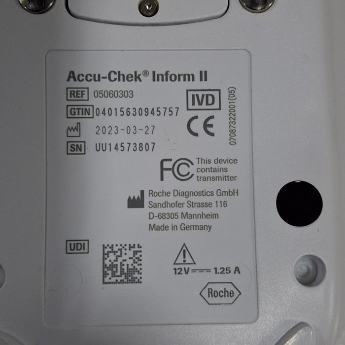 Roche Diagnostics Accu-Check Inform II Blood Glucose Meter