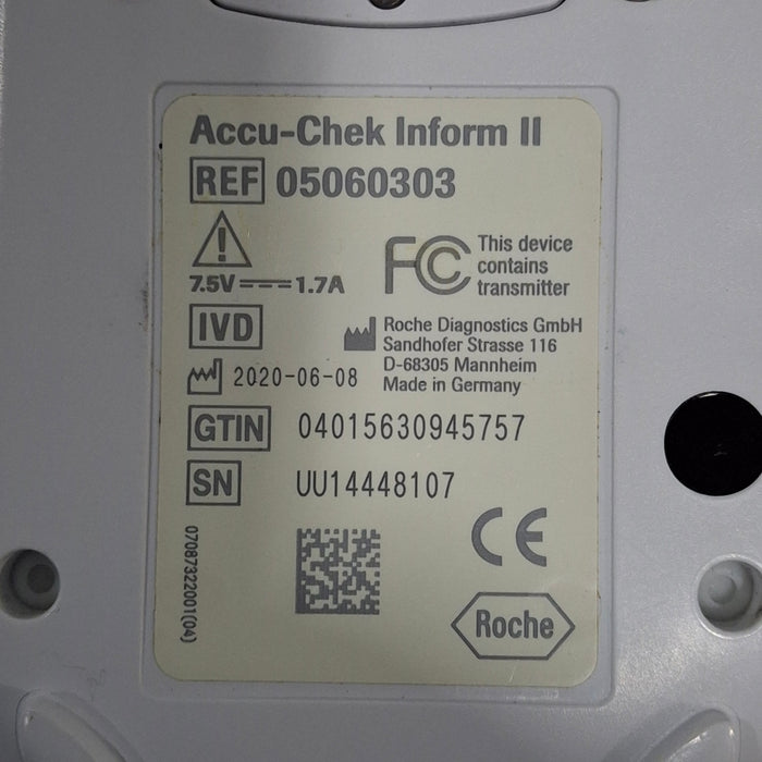Roche Diagnostics Accu-Check Inform II Blood Glucose Meter