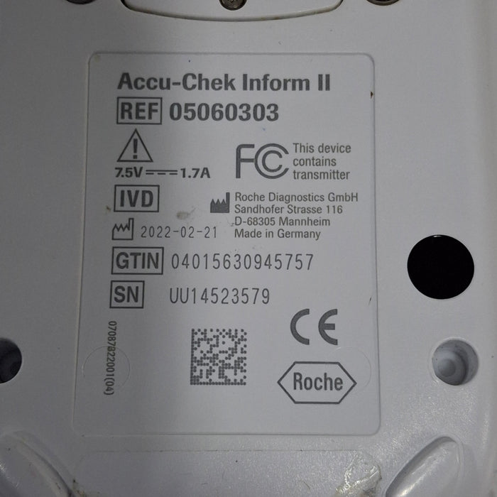 Roche Diagnostics Accu-Check Inform II Blood Glucose Meter