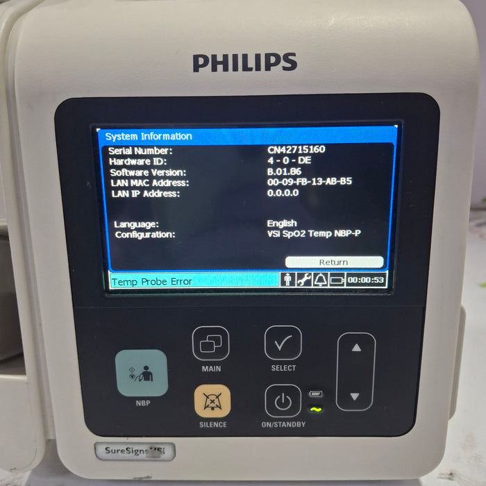 Philips SureSigns VSi Vital Signs Monitor