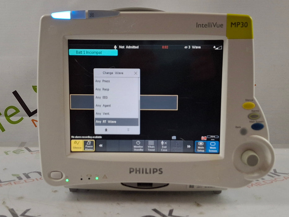 Philips IntelliVue MP30 Patient Monitor