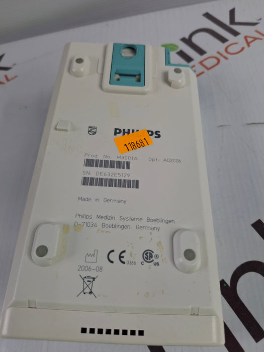 Philips M3001A-A02C06 OxiMax SpO2, NIBP, ECG, Temp, IBP MMS Module