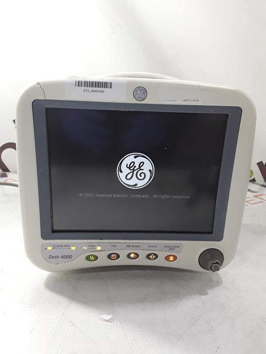 GE Healthcare Dash 4000 - GE/Nellcor SpO2 Patient Monitor