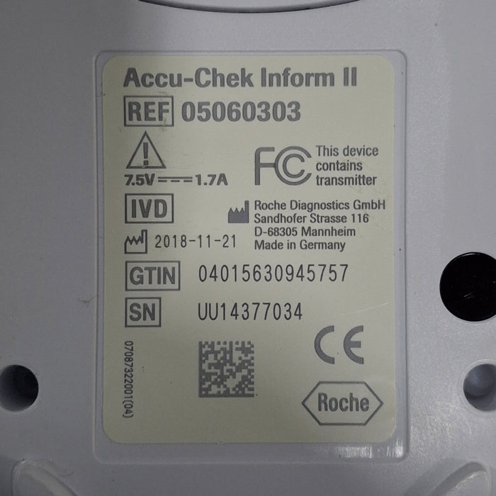 Roche Diagnostics Accu-Check Inform II Blood Glucose Meter