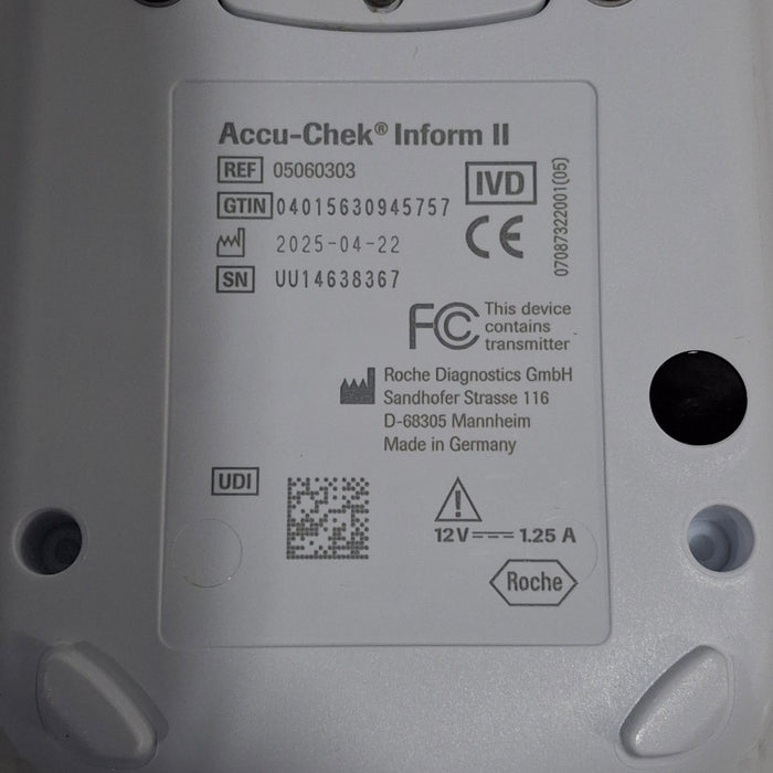 Roche Diagnostics Accu-Check Inform II Blood Glucose Meter