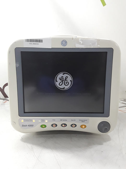 GE Healthcare Dash 4000 - GE/Nellcor SpO2 Patient Monitor