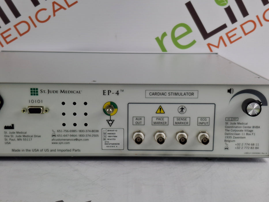St. Jude Medical, Inc. EP-4 Cardiac Stimulator
