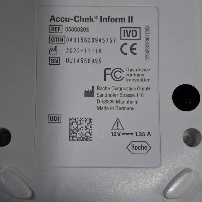 Roche Diagnostics ACCU-CHEK ll Glucose Monitor