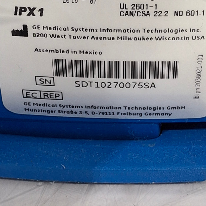 GE Healthcare Dinamap V100 - NIBP, SpO2, Temp Vital Signs Monitor