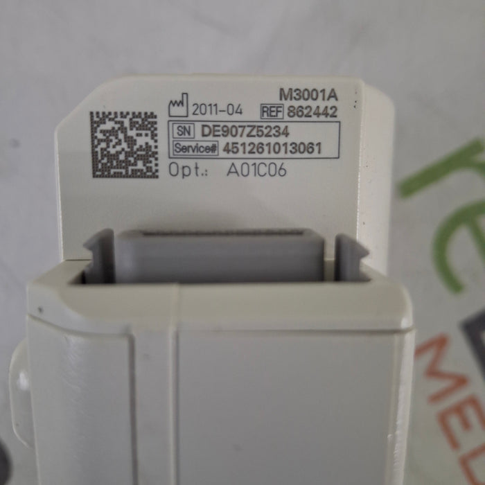 Philips M3001A-A01C06 Fast SpO2, NIBP, ECG, Temp, IBP MMS Module