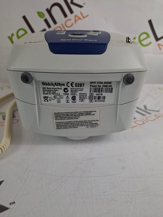Welch Allyn Spot 420 - NIBP, Temp, Masimo SpO2 Vital Signs Monitor