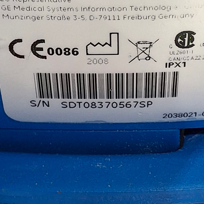 GE Healthcare Dinamap V100 - NIBP, SpO2, Temp Vital Signs Monitor