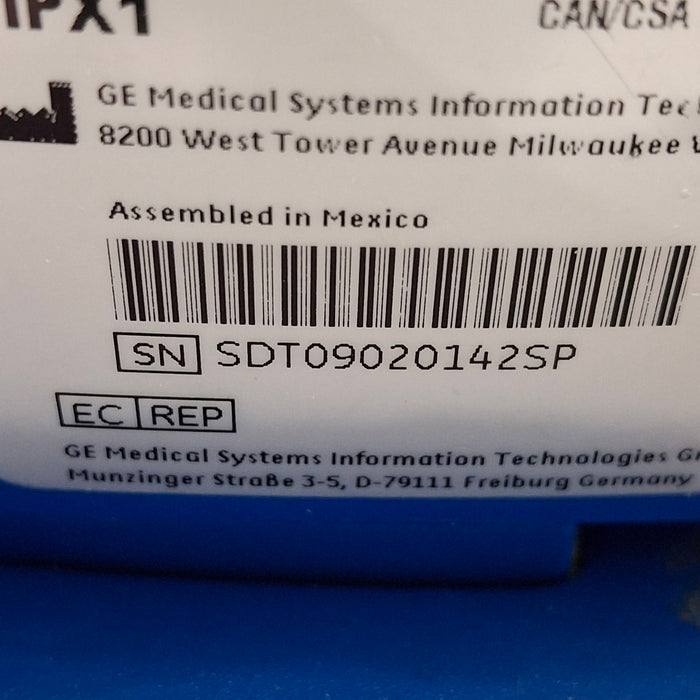 GE Healthcare Dinamap V100 - NIBP, SpO2, Temp Vital Signs Monitor