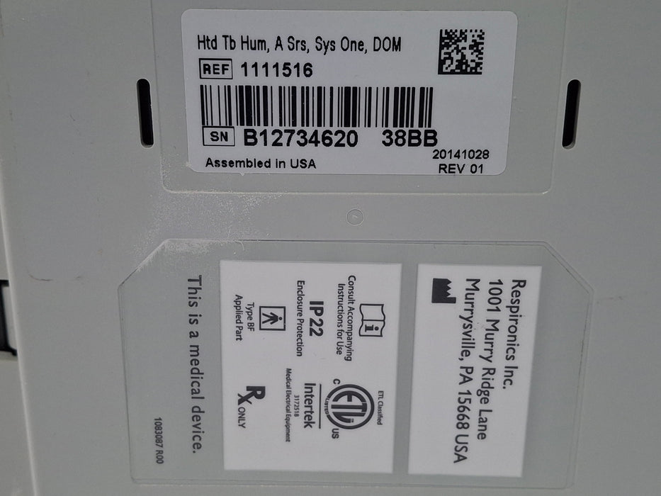 Respironics System One CPAP