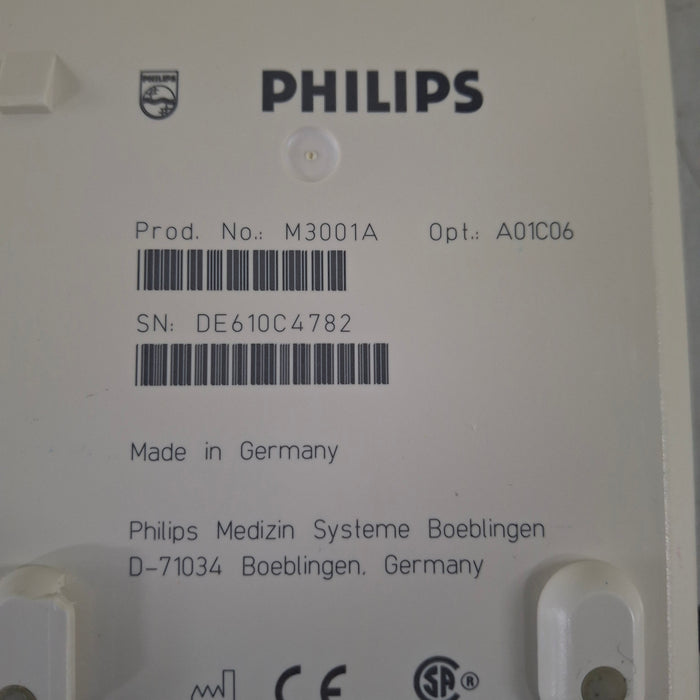 Philips M3001A-A01C06 Fast SpO2, NIBP, ECG, Temp, IBP MMS Module