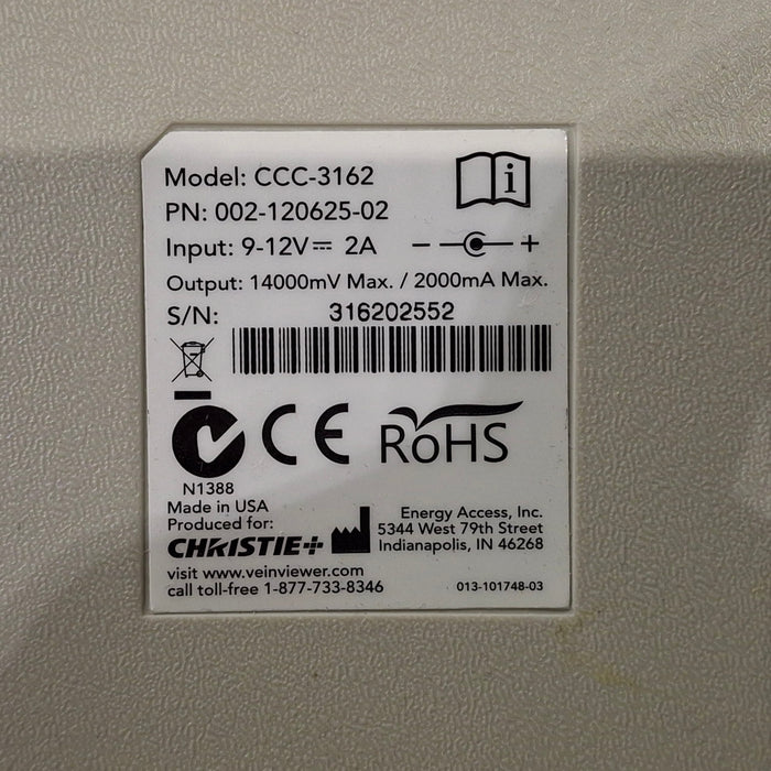 Christie Medical Holdings CCC-3162 Charger Base