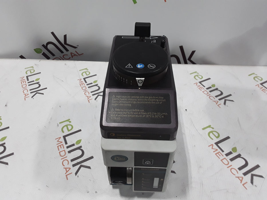 Datex-Ohmeda Tec 6 Plus Desflurane Vaporizer