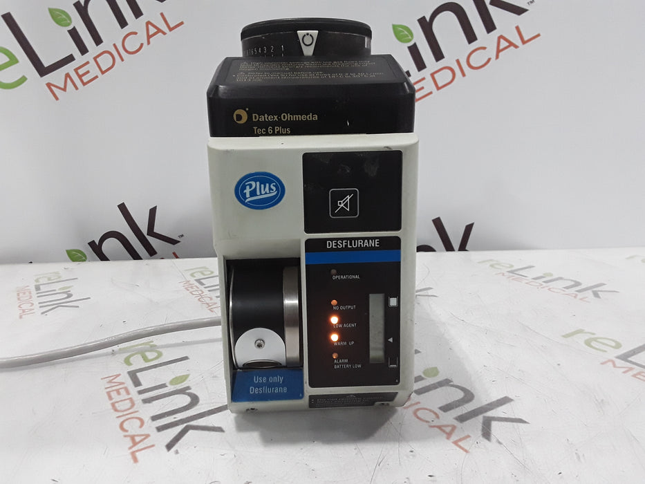 Datex-Ohmeda Tec 6 Plus Desflurane Vaporizer