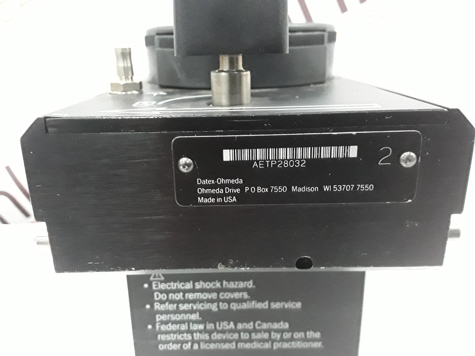 Datex-Ohmeda Tec 6 Plus Desflurane Vaporizer