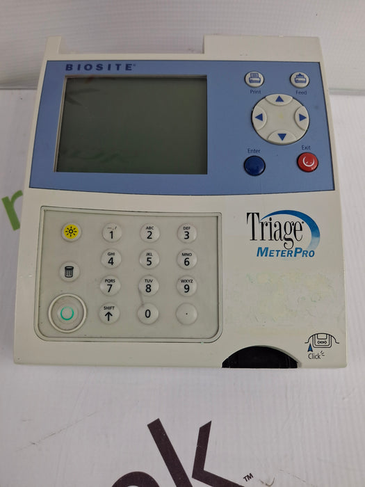 Biosite Inc. Triage MeterPro Rapid Testing Platform