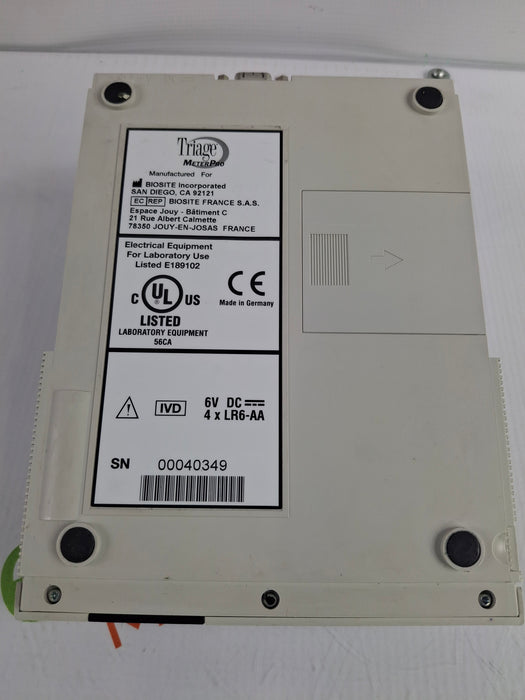 Biosite Inc. Triage MeterPro Rapid Testing Platform