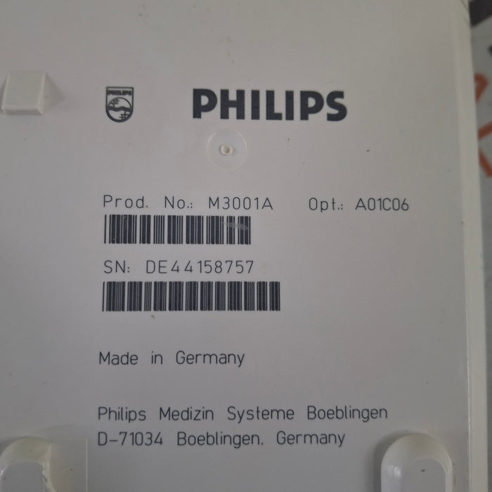 Philips M3001A-A01C06 Fast SpO2, NIBP, ECG, Temp, IBP MMS Module