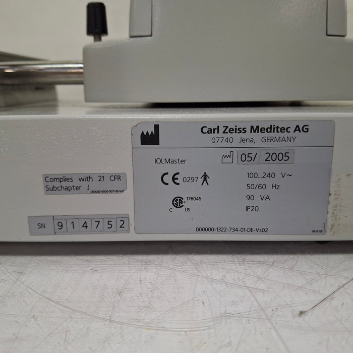 Carl Zeiss IOLMaster Optical Biometer