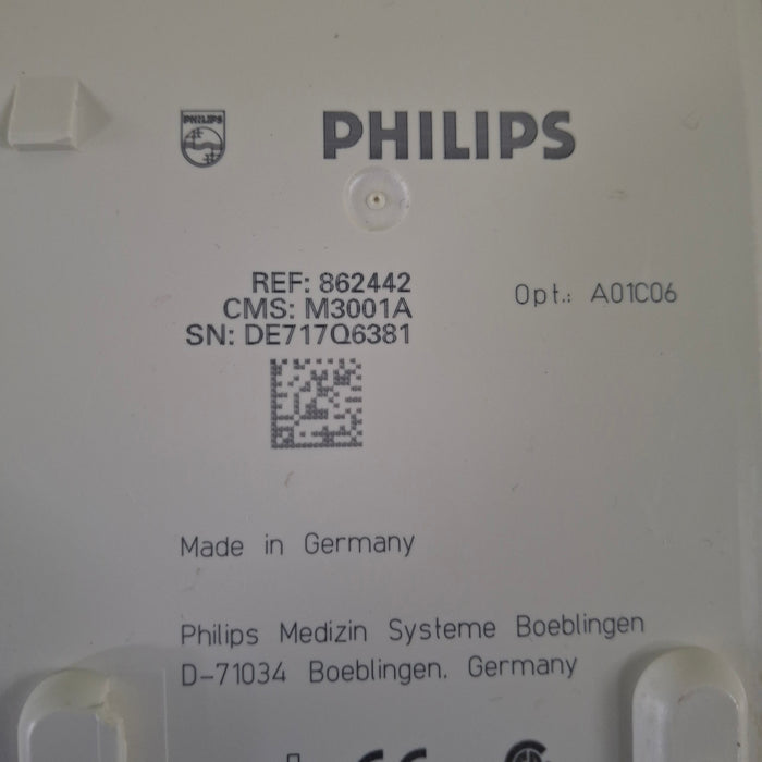 Philips M3001A-A01C06 Fast SpO2, NIBP, ECG, Temp, IBP MMS Module