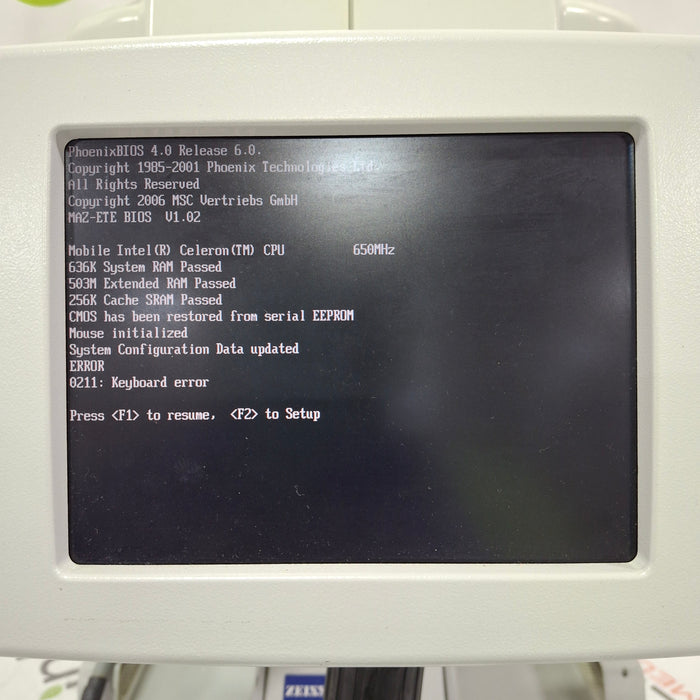 Carl Zeiss IOLMaster Optical Biometer