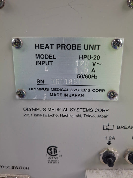 Olympus HPU-20 Heat Probe Unit