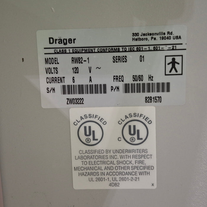 Hill-Rom Air-Shields RW82-1 Incubator