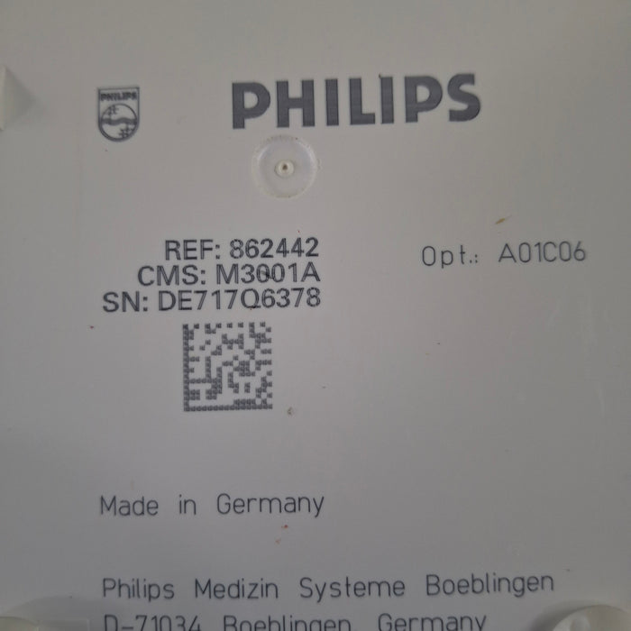 Philips M3001A-A01C06 Fast SpO2, NIBP, ECG, Temp, IBP MMS Module