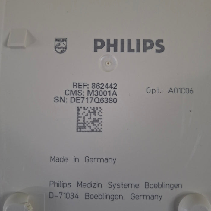 Philips M3001A-A01C06 Fast SpO2, NIBP, ECG, Temp, IBP MMS Module