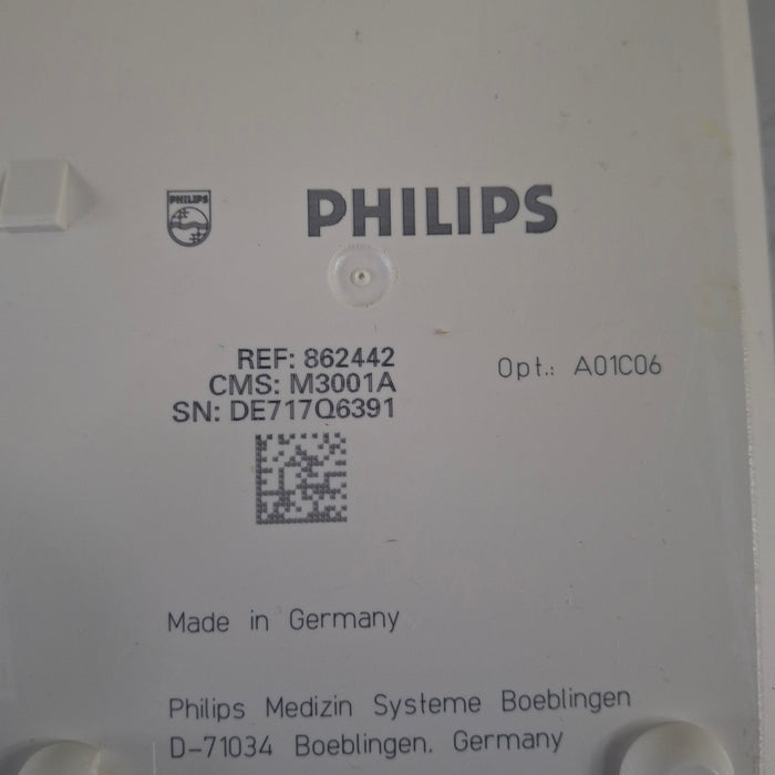 Philips M3001A-A01C06 Fast SpO2, NIBP, ECG, Temp, IBP MMS Module